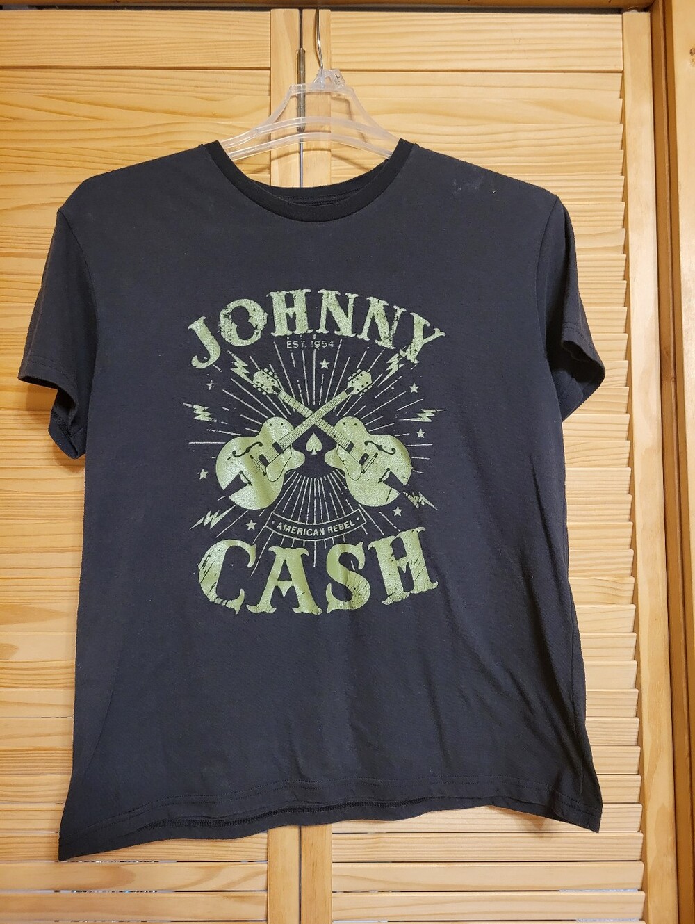 Johnny Cash T-Shirt Mens XL Graphic